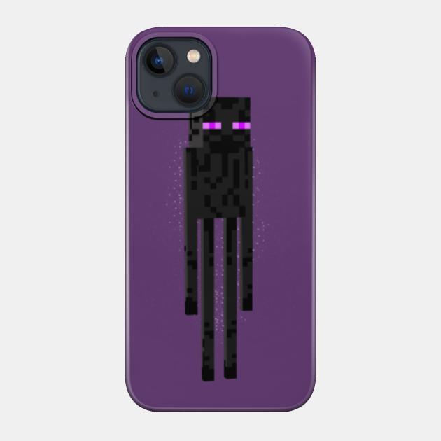 Creepy Enderman - Enderman - Phone Case