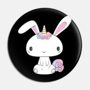 Unicorn Rabbit T-Shirt Pin