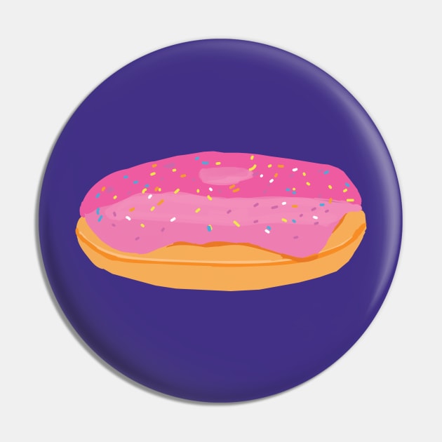 Straberry doughnut Pin by Manitarka