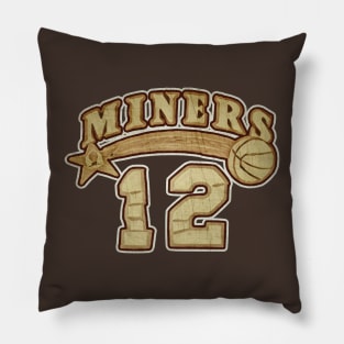 Scranton Miners Basketball Pillow