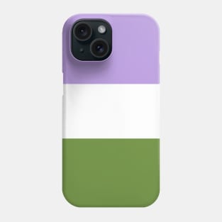 Gender queer flag Phone Case