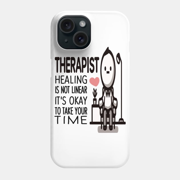 Mindful Therapist Phone Case by maknatess