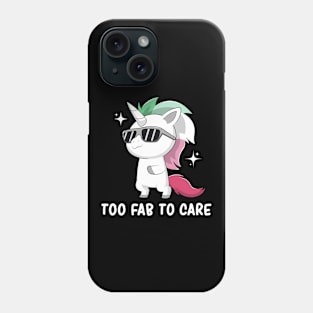 Subtle Abrosexual Pride Flag Cute Kawaii Unicorn Phone Case