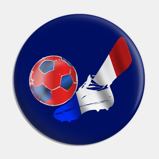 Intl. Soccer - France Pin by geodesyn
