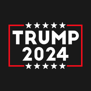 Trump 2024 - President Election 24 - Republican Conservative - Donald Trump - American - Stars T-Shirt
