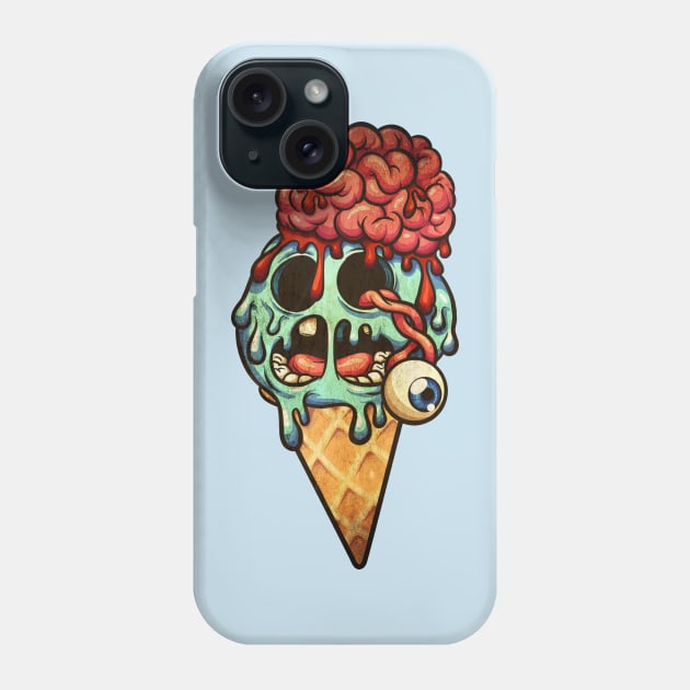 devil ice cream Phone Case by kukuvindi