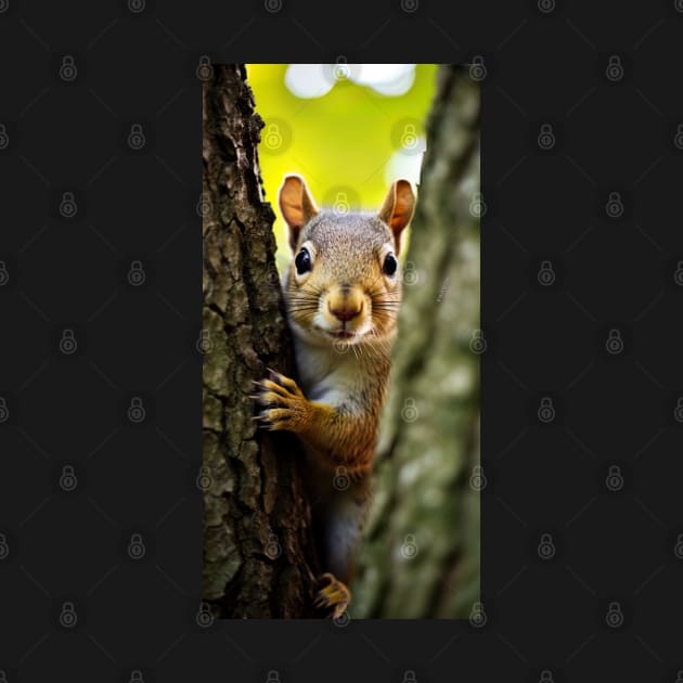 squirrel looking at you by Maverick Media