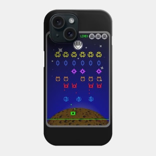 SPACE SECTOR INVADERS Phone Case