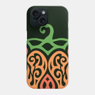 Pumpkin for Thanksgiving, ornamental patterns Phone Case