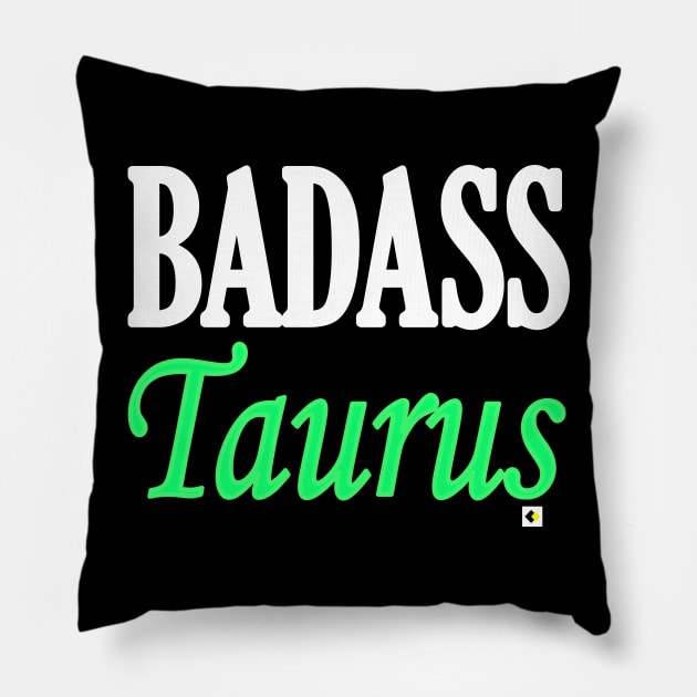 BADASS Taurus Pillow by AddOnDesign