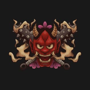 Angry Red Oni T-Shirt