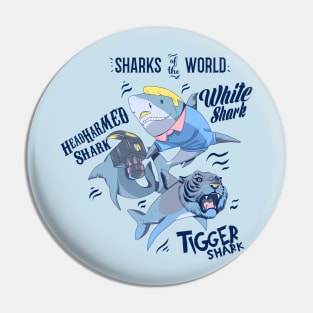 sharks Pin