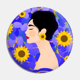 Grapeful memories with grapes and sunflowers Pin