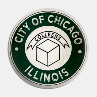 Chicago Colleens • AAGPBL Patch • Chicago, Illinois Pin