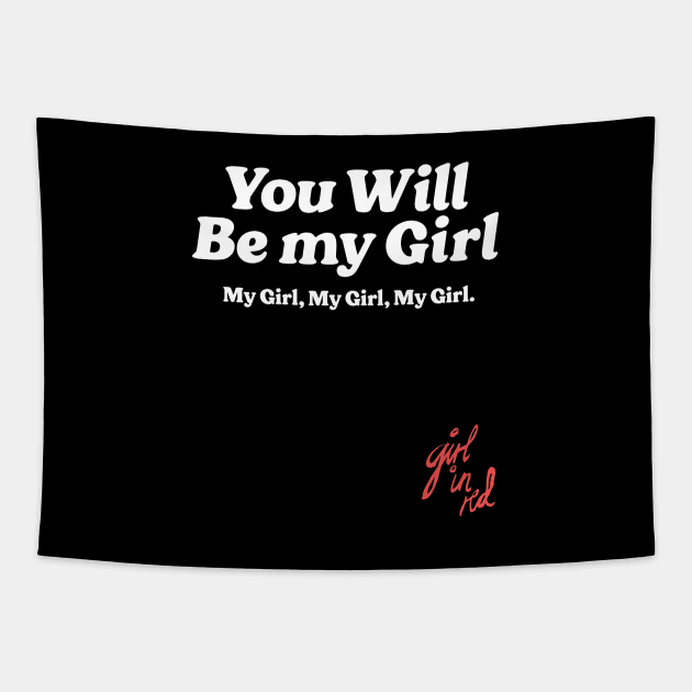 Girl in red tapestry new arrivals