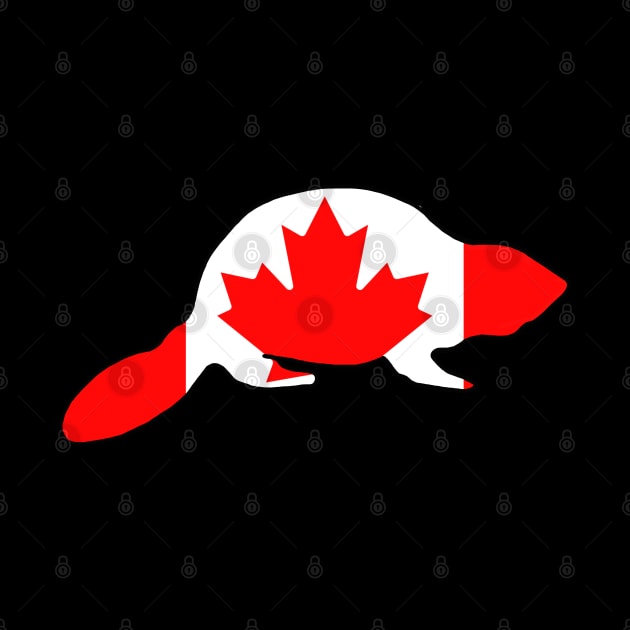 Canada Flag Beaver by SNK Kreatures