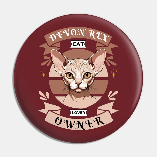 Devon Rex Pin by Pearsville