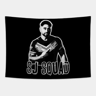 NZ Warriors - Shaun Johnson - SJ SQUAD Tapestry