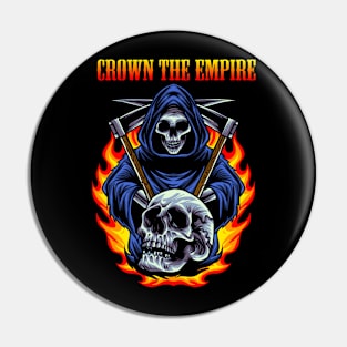 CROWN THE EMPIRE BAND Pin