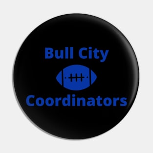 Bull City Coordinators Football Pin