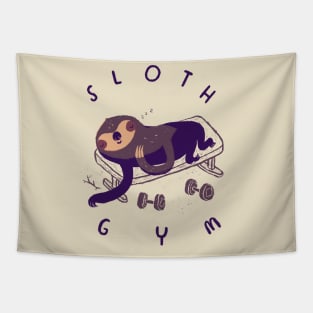 sloth gym Tapestry