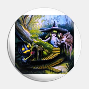 the little witch and jack Pin