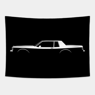 Chevrolet Caprice Coupe (1981) Silhouette Tapestry