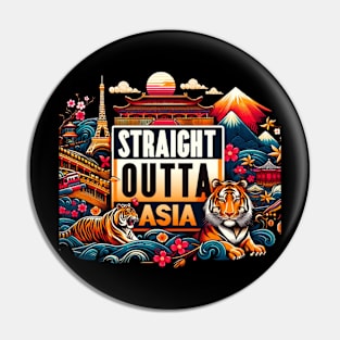 Straight Outta Asia Pin