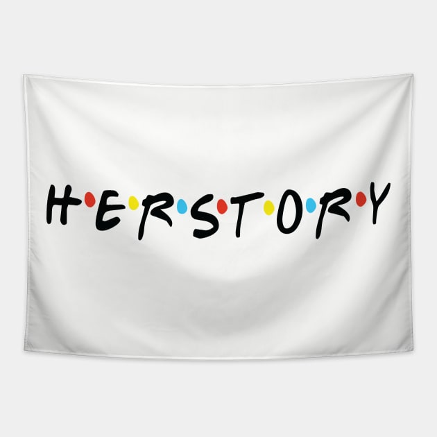 HERSTORY Tapestry by Midnight Run Studio