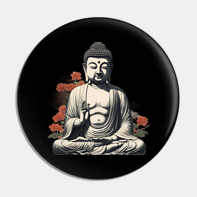 Dharma Buddhism Pin by animegirlnft