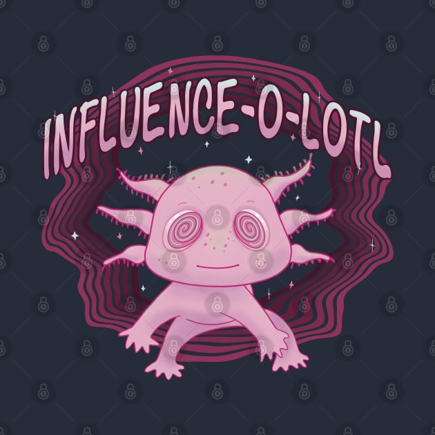 Influencer Axolotl by Character Alley