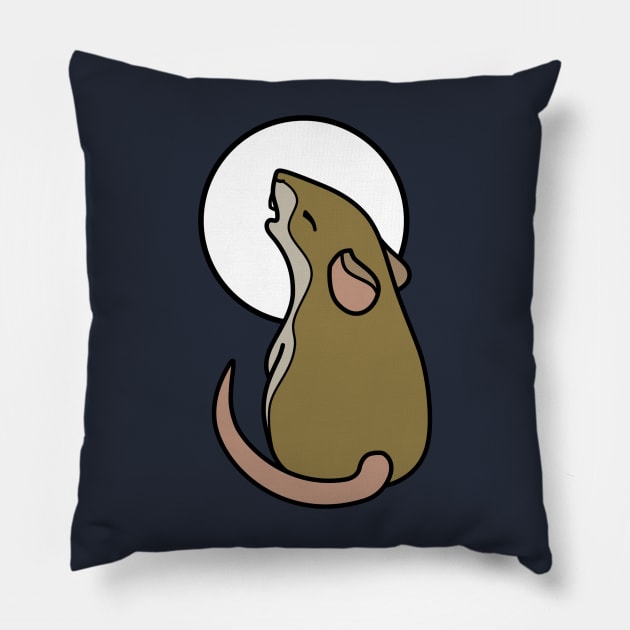 Grasshopper Mouse Pillow by DeguArts