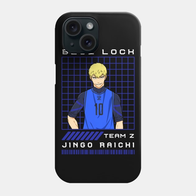 JINGO RAICHI - TEAM Z Phone Case by Pemandangan Kenangan 2000