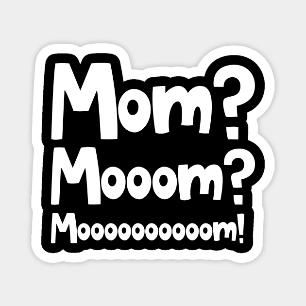 Mom Feelings Magnet by CANVAZSHOP