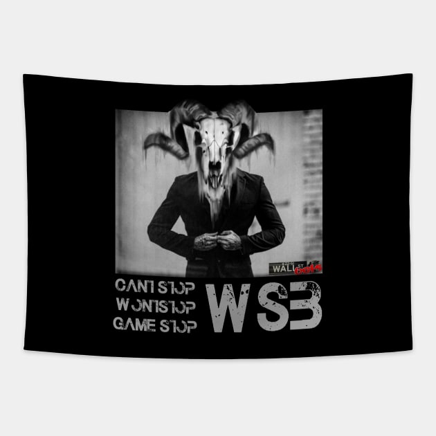 Wallstreetbets - Wallstreetbet Tapestry by Nashida Said