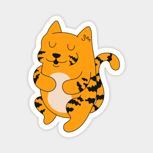 Happy Tiger Magnet