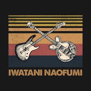 Retro Design Naofumi Proud Name Guitars Anime T-Shirt