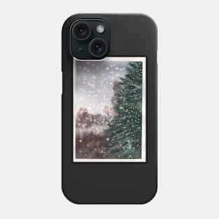 First snow Phone Case