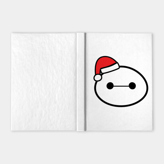 Christmas Baymax Head Big Hero 6 Baymax Quaderno Teepublic It