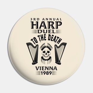 Harp Battle To The Death Pin