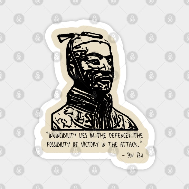 Sun Tzu Magnet by Yethis