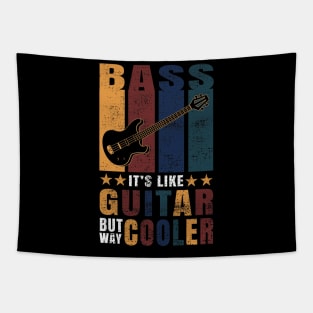 Funny Bass Guitar Tapestry