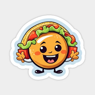 kawaii Taco T-Shirt cute potatofood funny Magnet