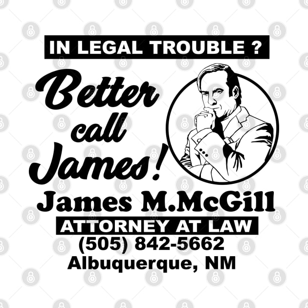 Better call James! by SuperEdu