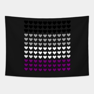 heart pattern - asexual Tapestry