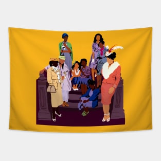 The Women Of Brewster Place mode silhouette Tapestry