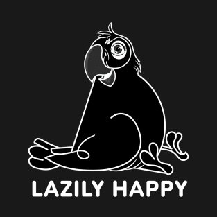 Lazily Happy cocktiel T-Shirt