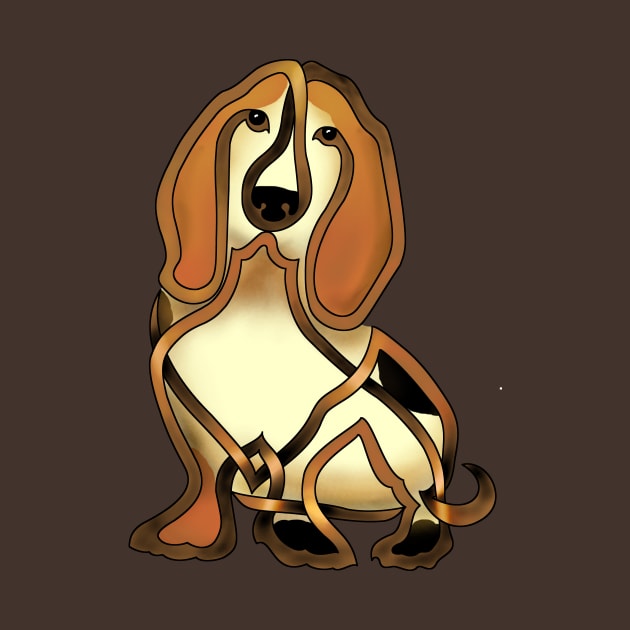 Bassett Hound by KnotYourWorld4