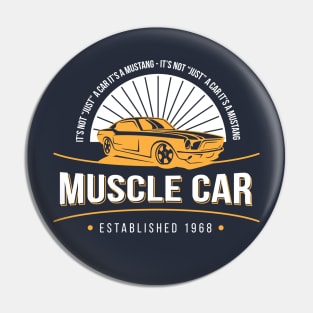 Muscle Car Pin