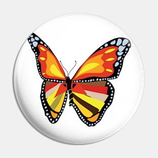 Cute Butterfly Art Pin